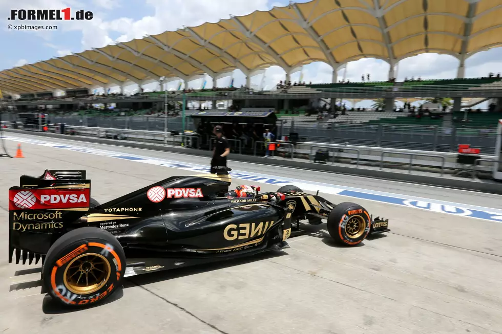 Foto zur News: Romain Grosjean (Lotus)