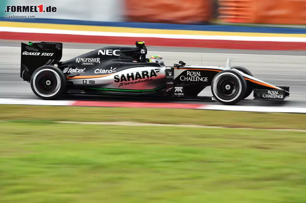 Foto zur News: Sergio Perez (Force India)