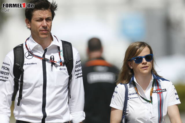 Foto zur News: Toto Wolff mit seiner Frau Susie Wolff