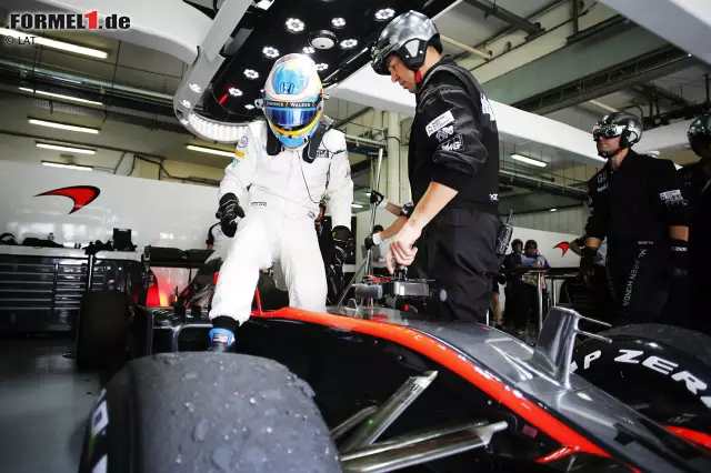 Foto zur News: Fernando Alonso (McLaren Honda)