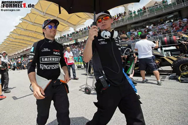 Foto zur News: Sergio Perez (Force India)