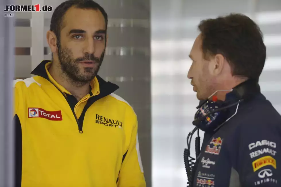 Foto zur News: Cyril Abiteboul und Christian Horner