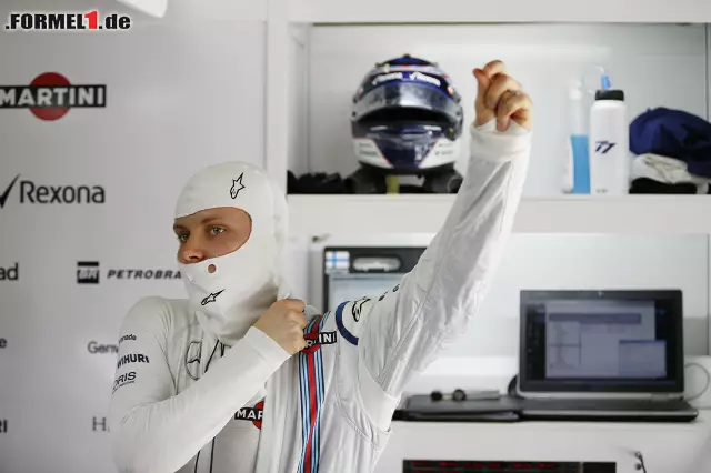 Foto zur News: Teamkollege Valtteri Bottas komplettierte das tolle Ergebnis für den Williams-Rennstall - der Finne war um 0,189 Sekunden langsamer als Massa