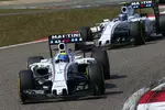 Foto zur News: Felipe Massa (Williams) und Valtteri Bottas (Williams)