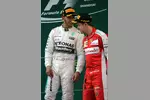 Foto zur News: Lewis Hamilton (Mercedes) und Sebastian Vettel (Ferrari)