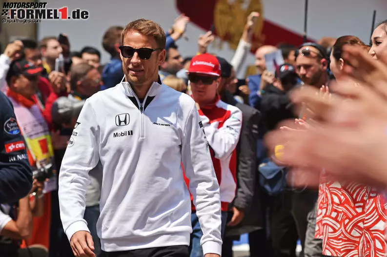 Foto zur News: Jenson Button (McLaren Honda)