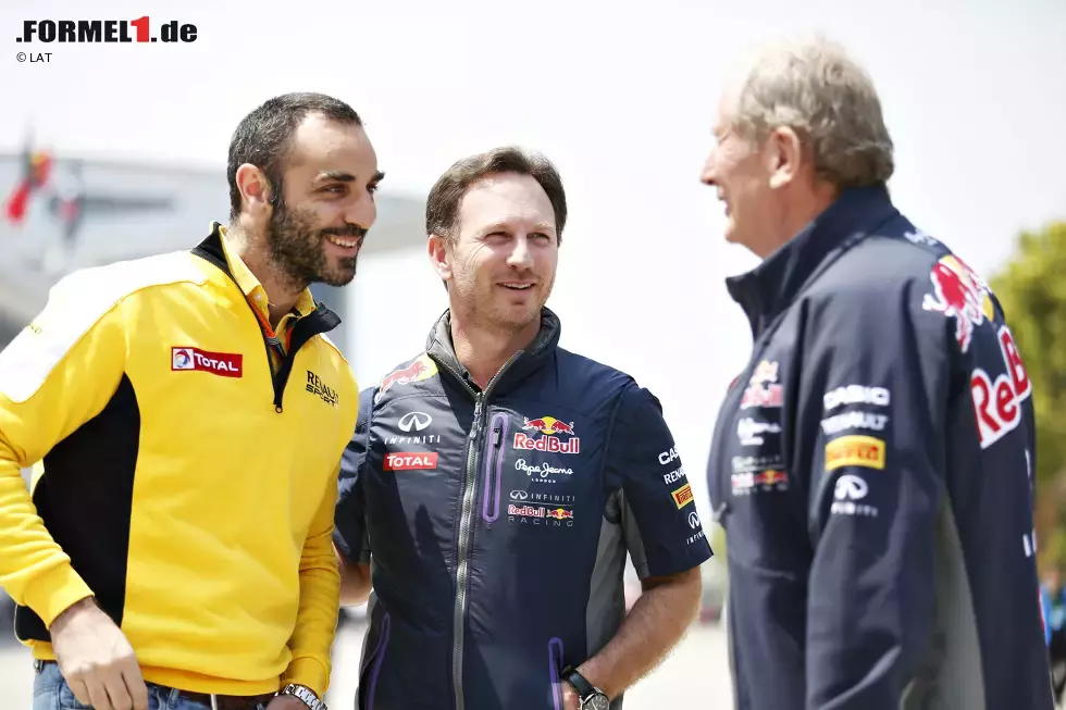 Foto zur News: Cyril Abiteboul und Christian Horner