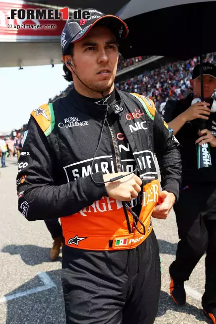 Foto zur News: Sergio Perez (Force India)