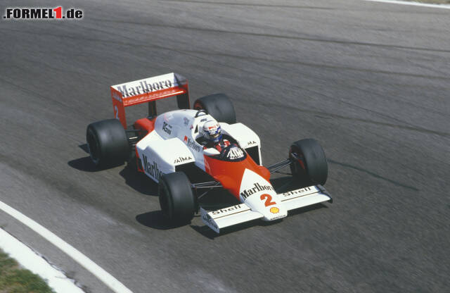 Foto zur News: Alain Prost holte im McLaren MP4/2b 1985 seinen ersten WM-Titel. In Spielberg kommt es zur Wiedervereinigung.