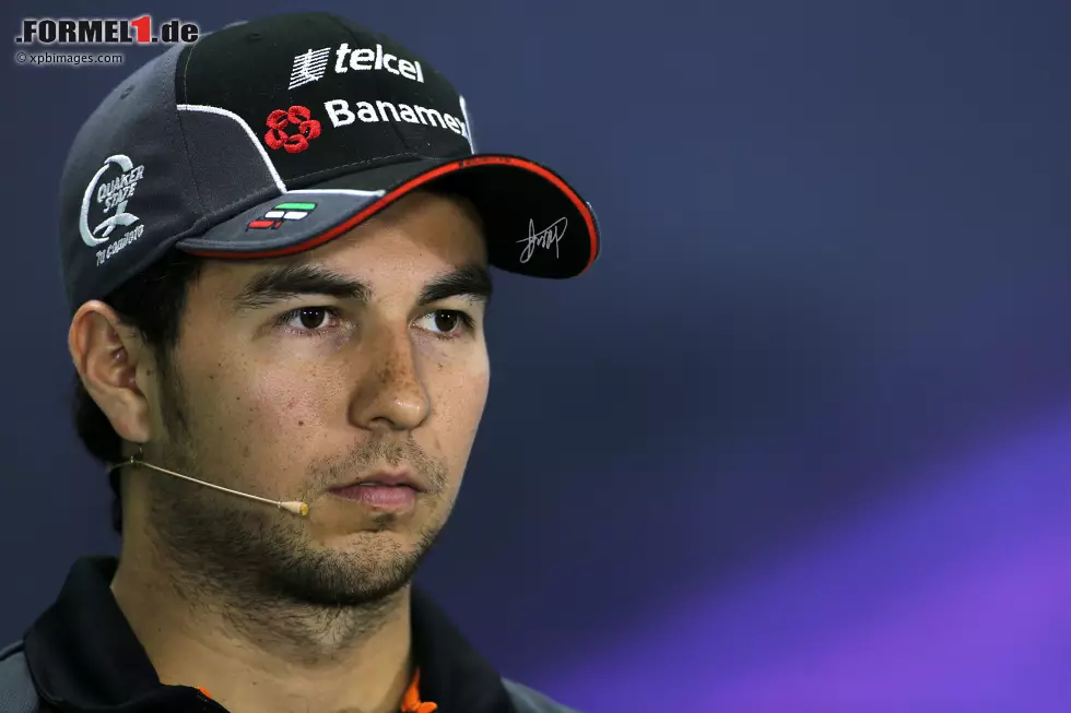 Foto zur News: Sergio Perez (Force India)