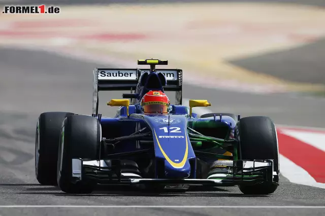 Foto zur News: ...Felipe Nasr, der als Achter 1,146 Sekunden Rückstand zu verzeichnen hatte. Der Sauber ist weiterhin ein starker Punktekandidat