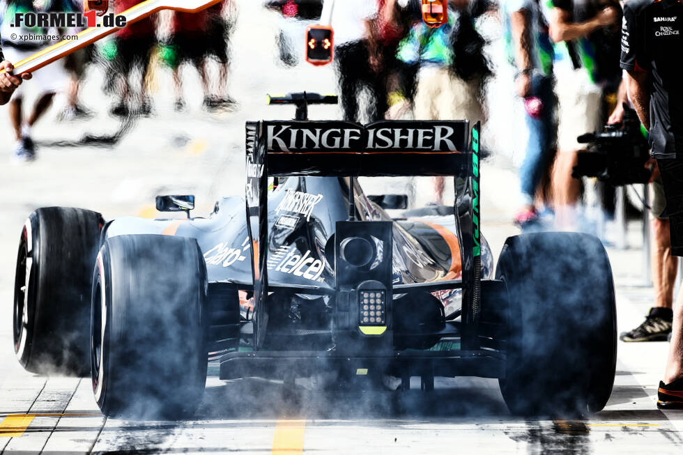 Foto zur News: Sergio Perez (Force India)