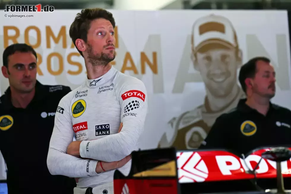 Foto zur News: Romain Grosjean (Lotus)