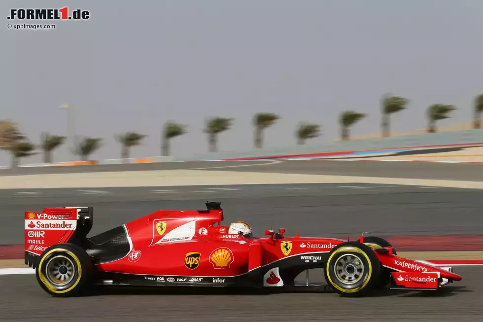 Foto zur News: Sebastian Vettel (Ferrari)