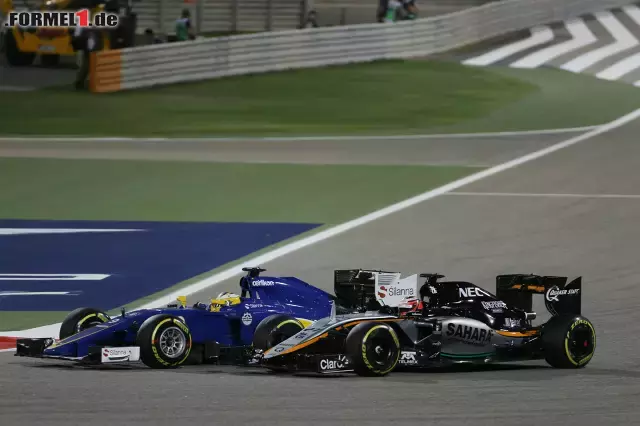 Foto zur News: Marcus Ericsson und Nico Hülkenberg