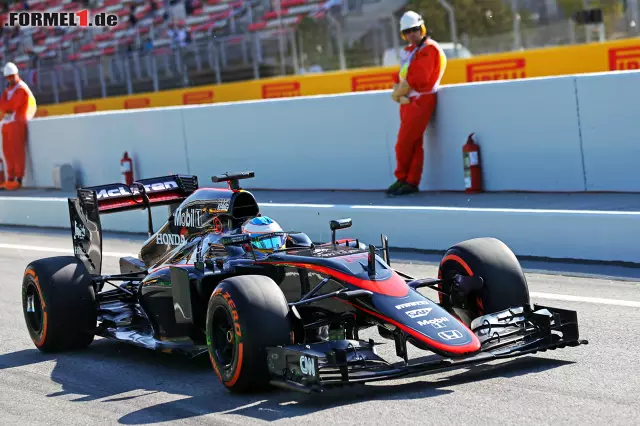 Foto zur News: Fernando Alonso kam im zweiten McLaren mit 1,871 Sekunden Abstand auf Rang elf