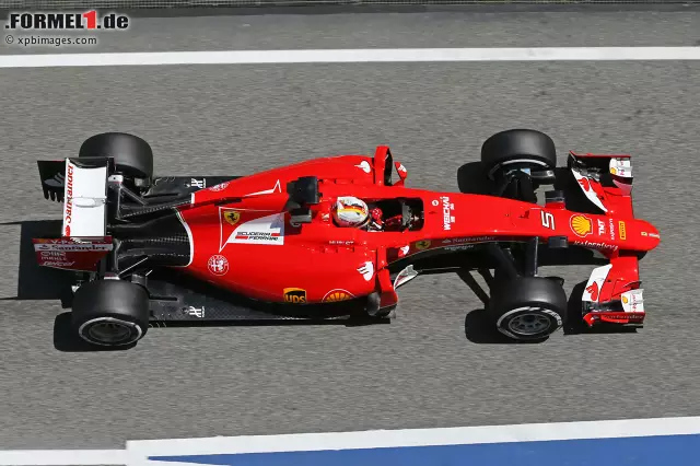 Foto zur News: Sebastian Vettel (Scuderia Ferrari)