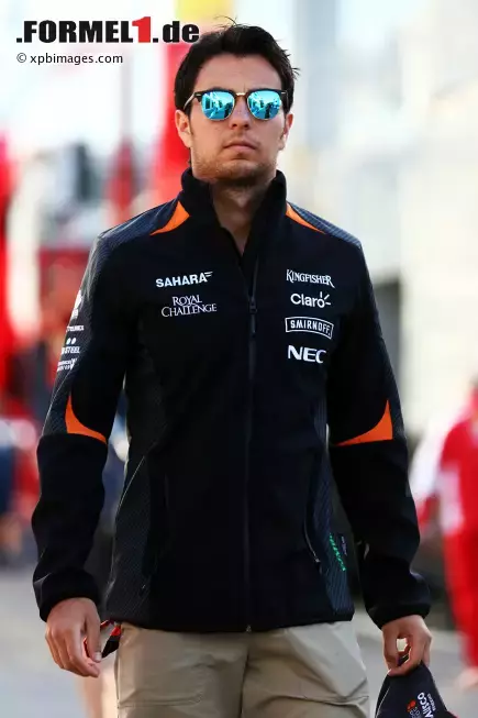 Foto zur News: Sergio Perez (Force India)