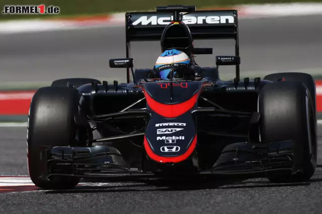 Foto zur News: Erstmals in dieser Saison schafften beide McLarens den Sprung in die Top 10 - Fernando Alonso hatte als 13. die Nase um 0,094 Sekunden vor Teamkollege Jenson Button