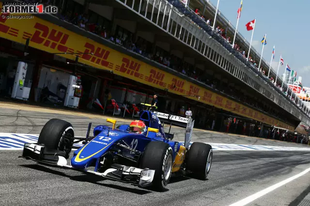 Foto zur News: Felipe Nasr (Sauber F1 Team)