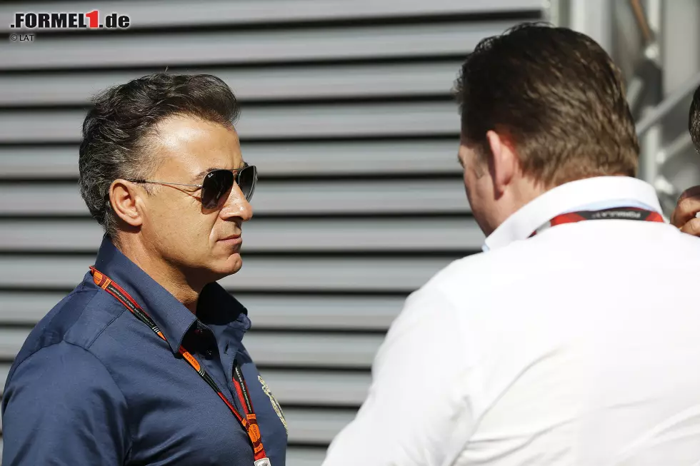 Foto zur News: Jean Alesi und Jos Verstappen