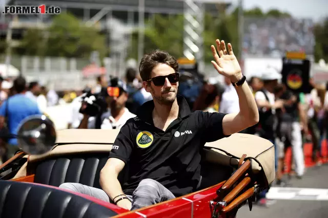 Foto zur News: Romain Grosjean (Lotus F1 Team)