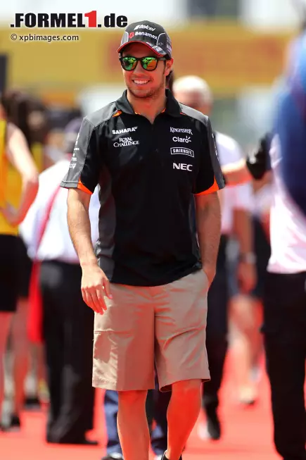 Foto zur News: Sergio Perez (Force India)