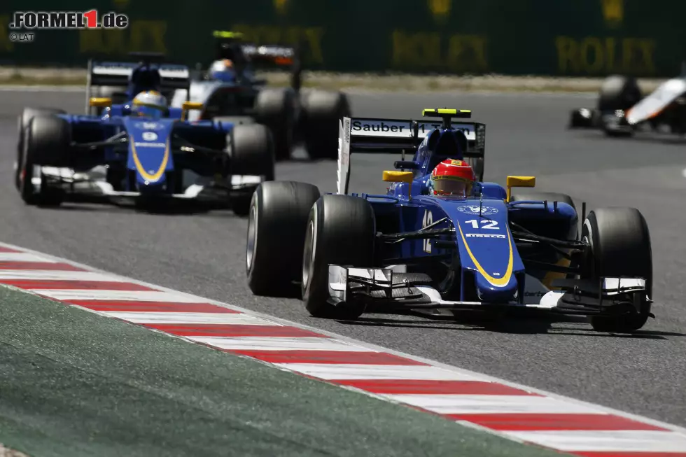 Foto zur News: Felipe Nasr (Sauber) und Marcus Ericsson (Sauber)