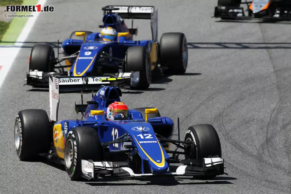 Foto zur News: Felipe Nasr (Sauber) und Marcus Ericsson (Sauber)