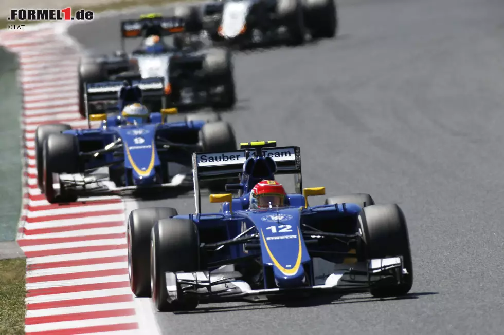 Foto zur News: Felipe Nasr (Sauber) und Marcus Ericsson (Sauber)