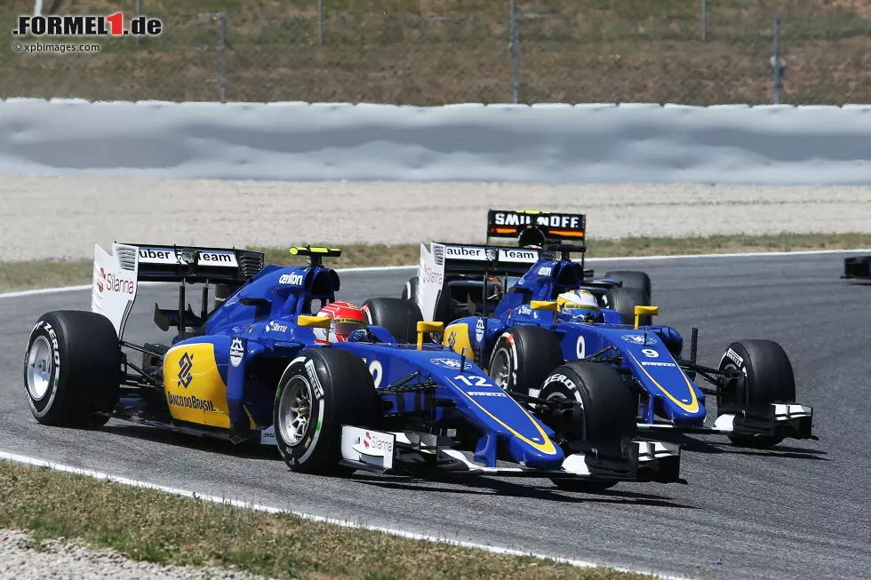 Foto zur News: Felipe Nasr (Sauber) und Marcus Ericsson (Sauber)