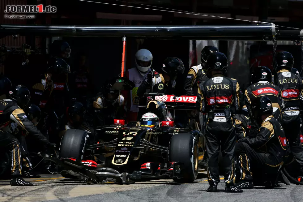 Foto zur News: Romain Grosjean (Lotus)