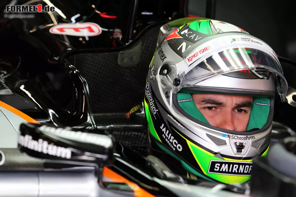 Foto zur News: Sergio Perez (Force India)