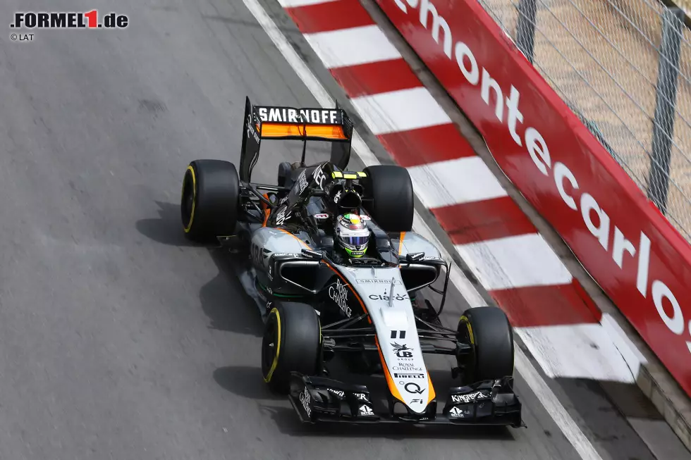 Foto zur News: Sergio Perez (Force India)