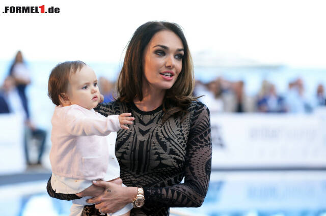 Foto zur News: Tamara Ecclestone mit Töchterchen Sophia im vergangenen Jahr in Monaco.