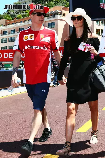 Foto zur News: Kimi Räikkönen (Ferrari) und seine Freundin Minttu Virtanen