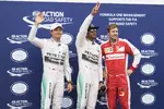 Foto zur News: Lewis Hamilton (Mercedes) erobert die Pole-Position in Monaco vor Nico Rosberg (Mercedes) und Sebastian Vettel (Ferrari)