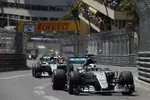 Foto zur News: Lewis Hamilton (Mercedes) und Nico Rosberg (Mercedes)