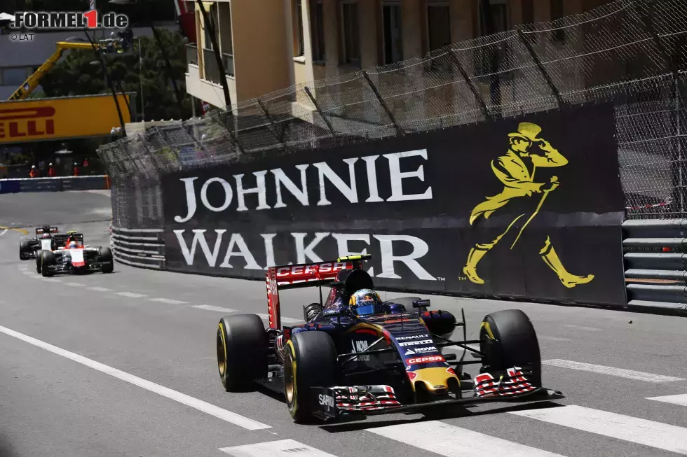 Foto zur News: Carlos Sainz (Toro Rosso) und Roberto Merhi (Manor-Marussia)