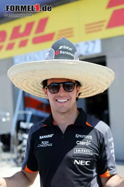 Foto zur News: Sergio Perez (Force India)