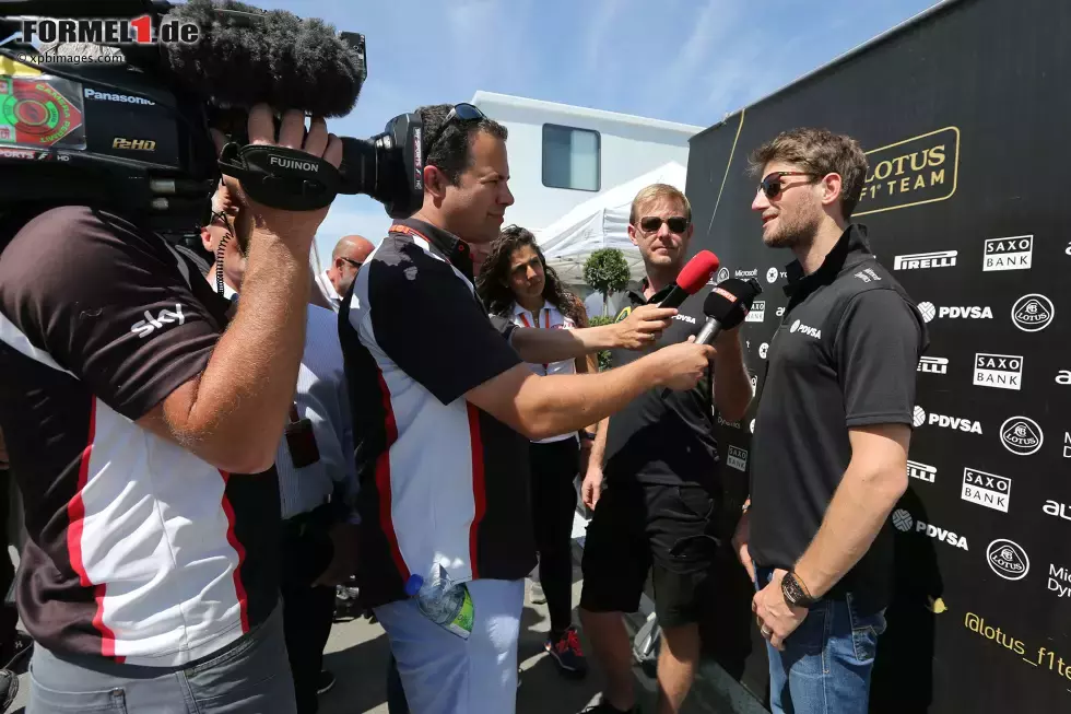 Foto zur News: Romain Grosjean (Lotus)