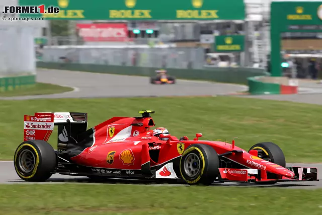 Foto zur News: ...obwohl beide Ferrari-Piloten am Samstag eine Ausbaustufe des Motors erhalten. Am Freitag fuhr Kimi Räikkönen auf den dritten Rang und war damit schneller als...