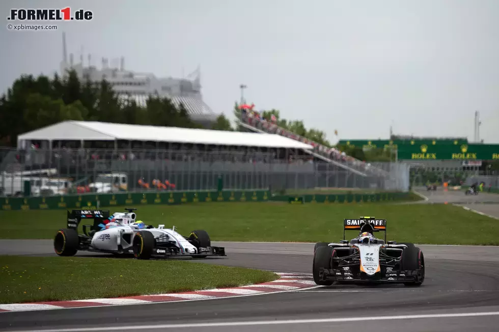 Foto zur News: Sergio Perez (Force India)