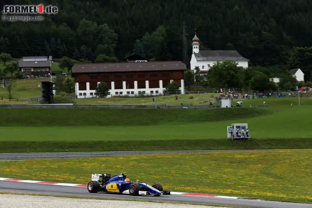 Foto zur News: ...Felipe Nasr, der mit 0,895 Sekunden Abstand vor...