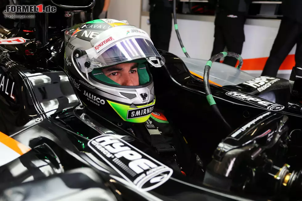 Foto zur News: Sergio Perez (Force India)