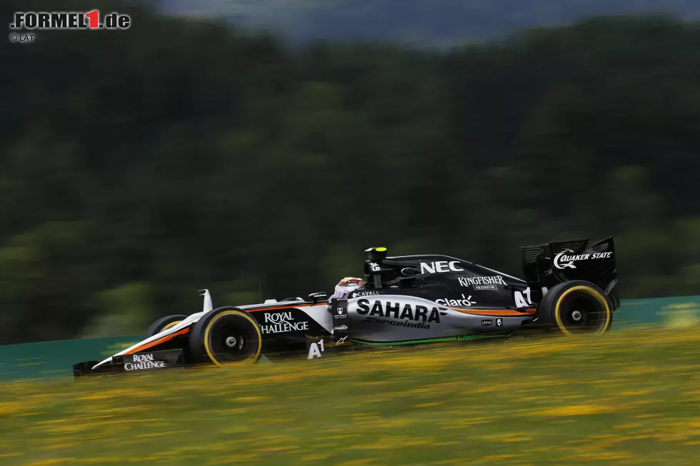 Foto zur News: Sergio Perez (Force India)