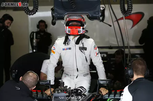 Foto zur News: Jenson Button (McLaren Honda)