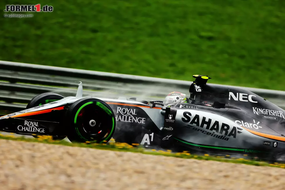 Foto zur News: Sergio Perez (Force India)