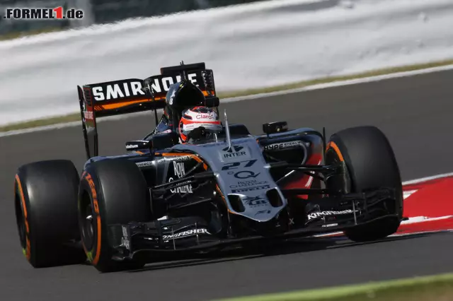 Foto zur News: ...Nico Hülkenberg (Force India; +1,232) und...