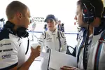 Foto zur News: Valtteri Bottas (Williams) und Susie Wolff